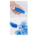 36cm Blue Hand Brush with 29mm Bristles and TPR Rubber Handle, Heavy-Duty Scrubbing image 3