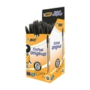Bic Cristal Original Medium Ballpoint Pen Black Pack of 50 image 0