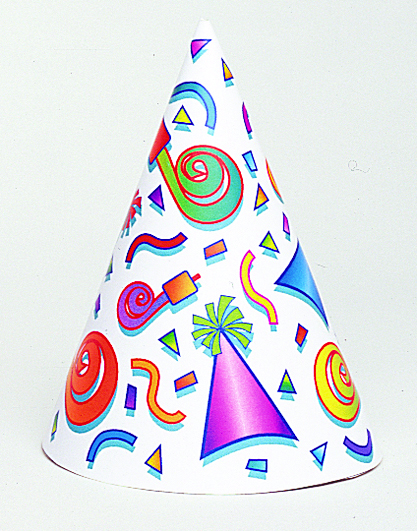 Unique Party Hats, Assorted Design, 8 pack image 5
