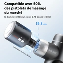 Accessoire de tête de massage pour pistolet à fascia à compresse chaude et froide Arboleaf CMA20A - Tête de massage à compresse chaude et froide adaptée aux pistolets à fascia, universelle pour salle de bain/salon/chambre à coucher à domicile image 5