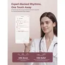 Momcozy M9 Breast Pump - Double Pack-Burgundy image 3