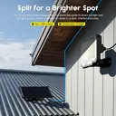 VIVREAL  Solar wall lights Charged by solar energy， 318Led YHM01C, New Year Sale , Top gift picks image 4