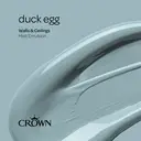 Crown Matt Emulsion Duck Egg 2.5L image 3