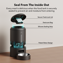 Petlibro Granary Smart Feeder - 5L, Black, Automatic Feeding, App & WiFi Control, Suitable for Dogs and Cats, Portion Adjustable, Plug-In Power Supply Required image 4