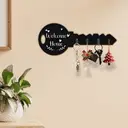 Alphynix Crochet mural en forme de clé « Welcome Home » avec 4 crochets en métal image 4
