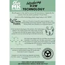 D2W  Swing Bin Liner Drawtape 50L  100% Degradable, 61x73cm White  15 Bag image 2