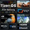 TeeView 50"  4K HDR Smart Tizen OS TV-TV50QUT(Dolby Audio,Gaming Hub) image 1
