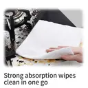 ochama Kitchen Paper Towels, Disposable Lazy Wipes, Oil-Absorbent Thickened Towels, Dual-Use Dishcloths, High GSM Kitchen Rolls, 50 Sheets * 4 Rolls image 4