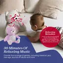 Chicco First Dreams Teddy Bear with Night Light 0+ Months Pink image 3