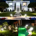 VIVREAL CPD-09 type 2 Lot de 2 lampes solaires 48 LED - Blanc chaud image 7