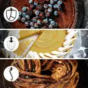 Monsga SM100 Küchenmaschine 1000W, Cremeweiß, 6,0L Edelstahl-Rührschüssel, Leise, mit Super-Antihaft Teflon-Knethaken (hitzebeständig bis 260°C), Schneebesen, Flachrührer & Spritzschutz, 8 Geschwindigkeitsstufen image 8