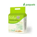 Dr. Graf Litière pour chat au tofu 100% naturelle - 6 x 2,5 kg image 1