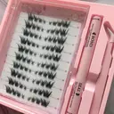MeoMagic F33  Kit d'extensions de cils avec pince et colle - 120 pièces image 0