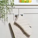 Dexam Single Oven Glove Love Colour 100% Cotton Stone image 4