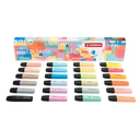 STABILO BOSS ORIGINAL Set de bureau de 24 surligneurs - 4 néon + 13 pastel + 6 nature + 1 noir image 0