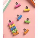 Rapesco Letter Clips Assorted Colours 30mm, Pack of 10 image 2