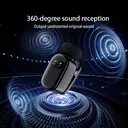 The Verbex K21 Dual Microphone is a wireless mini microphone for live streaming, recording, and interviews. It features noise reduction and an all-in-one button-style design, compatible with Type-C interface. image 3