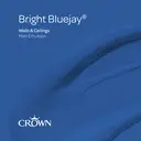 CROWN Matt Emulsion Bright Bluejay 40ML image 6