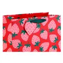 Neon Strawberry Gift Bag Large 26.5 (W) x 33 (L) x 14cm (H)  image 1