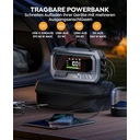 YaberAuto YA90 Starter Battery with Compressor 160PSI 6500A External Battery 6500A PD Input/Output for Car with 3.3" LCD Display, Emergency Light 600 Lumens, Jump Start Function image 4