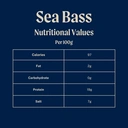 The Fish Society Mediterranean Sea Bass fillets - 2 fillets - 240g image 5