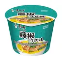 康师傅藤椒牛肉面碗面 桶装 108g*12 image 0