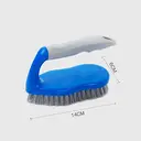 Blue Scrub Brush for Household Cleaning, 145x65mm Base with 20mm Stiff Bristles image 5