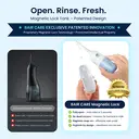 BAIR CARE V6 Portable Pocket Water Flosser with Innovative Magnetic Tank, Press Spray Mode, 30-Day Battery Life, USB Rechargeable, IPX7 Waterproof, Ideal for Travel, Home & Daily Oral Care image 4