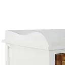 Interiors by Premier Storage Unit Bench Portsmouth 3 Drawer White/Natural image 2