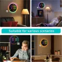 HATITANG PH-10 10" Digital Wall Clock Black image 5