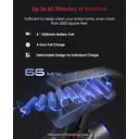 Uninell UV5 Aspirateur sans fil, 48000 Pa, 550 W, 65 min, écran tactile LED, anti-emmêlement, autoportant, rechargeable, pour poils d’animaux et tapis image 3