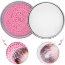 DUcare Kit de nettoyage pour pinceaux de maquillage avec savon solide à l'huile de coco et tampon en silicone image 5