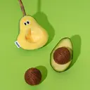 ZEZE Avocado Silvervine Ball Cat Toy, Natural Catnip Chew Play Toy image 4