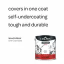 Crown One Coat Gloss Brilliant White 2.5L image 3