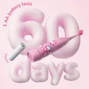 Ordo Squishmallows Kids Battery Powered Toothbrush, Soft Bristles, Extra Brush Head, Ages 4+, Battery Included, Auggie image 4