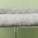 PawHut Cat Tree for Indoor Kittens, 132cm Cat Tower with Scratching Posts and Pad, Bed, House, Jumping Platform, Grooming Brush, Toy Balls, Anti-Tip Kit, Cat Climbing Frame, Light Grey image 4