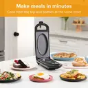 Drew&Cole 5 Minute CleverChef Multicooker - 700W, Non-Stick, Quick Meals, Great for Steaks, Omelettes, Toasties, Pizzas & Dessert image 3