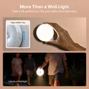 VIVREAL 3 Packs Motion Sensor Lights Indoor Rechargeable Wireless Wall Light LED Stair Night Lights Lamps with Auto/On/Off, New Year Sale , Top gift picks image 8
