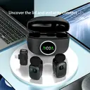 The Verbex K21 Dual Microphone is a wireless mini microphone for live streaming, recording, and interviews. It features noise reduction and an all-in-one button-style design, compatible with Type-C interface. image 1