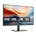 KOORUI MB24V29FS4 24 Zoll FHD IPS Monitor, 120 Hz, 5 ms Reaktionszeit, 99 % sRGB, HDMI & VGA, 100×100 mm VESA-Halterung, Neigbar, Flicker-Free Low Blue Light Eye-Care, Schwarz image 0