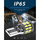 Katur 194 T10 W5W 501 168 Lot de 4 ampoules LED compatibles Canbus, 6000 K blanc xénon,12-24 V image 7