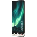 Doro Aurora A30 Téléphone senior avec bouton d'urgence et GPS compatible avec les aides auditives Blanc image 2