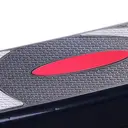 HOMCOM Step fitness aerobic stepper hauteur reglable surface antiderapante 78x29x20 cm image 6