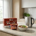 Master Kong Sour & Spicy Beef Flavor Instant Noodle Cup 128g x 12 (Carton) image 1