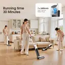 Lubluelu T8A Wet & Dry Vacuum Cleaner Cordless Self-cleaning and Self-propelling image 4
