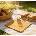 Unique Party Lunch Napkins, Gold, 20 Pack image 1