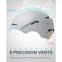 OutdoorMaster ELK MIPS Ski Helmet - Snow Sport Helmet White L image 2