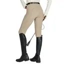 Willit Women's Riding Pants Full Seat Silicone Breeches Equestrian Horseback Riding Tights with Zipped Pocket Khaki S image 2
