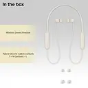 Sony WI-C100 Wireless Neckband Earphones (Taupe) image 4