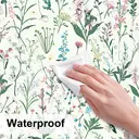 Papier Peint Autocollant de Printemps Murgall Jaune 44x305cm 1 Rouleau image 3